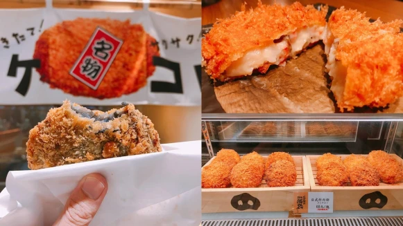 剛出爐不到10分鐘內迅速掃光！「靜岡-勝政日式豬排」外賣櫃登場，熱呼呼手工酥炸可樂餅太犯規