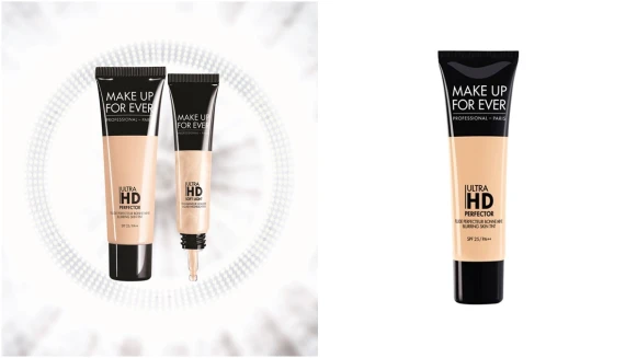 化妝師封它「10秒速顏乳」當之無愧！MAKE UP FOR EVER全新超進化無瑕柔焦粉底乳質地輕透沒話說，真的讓膚質媲美4K畫質超無暇