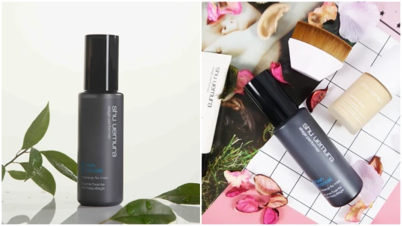 定妝一秒鐘，持妝一整天！植村秀 全新「秒定妝控油噴霧」讓你從早美到晚