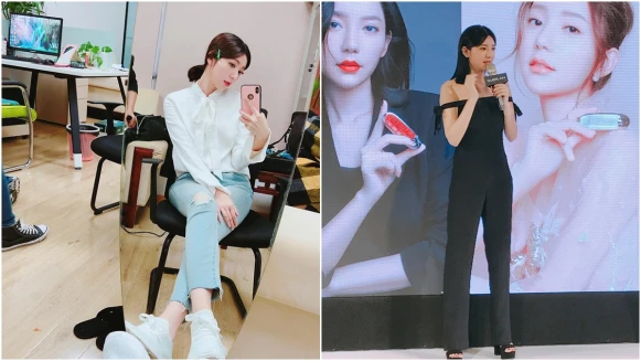 分享夜晚唇部保養、最近喜歡的唇膏塗法！郭雪芙：「女生在25歲的時候很青春、很活潑，可以到處遊玩、擁抱大自然，把握當下便成為一件很重要的事。」