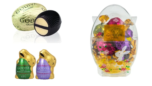 繽紛花朵、奢華金箔…每一步驟都是純手工！以春日花園為題，GODIVA打造將近100公分的巨型巧克力復活蛋