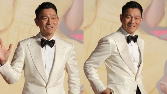 男神就是帥！劉德華出席「第37屆香港金像獎」頒獎典禮，白色西裝根本王子大人~