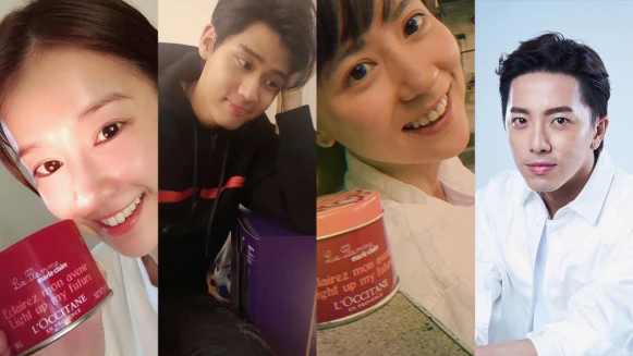 新世代明星都感性發言：「親愛的大家〜請一起點亮溫暖粉紅蠟燭吧！」