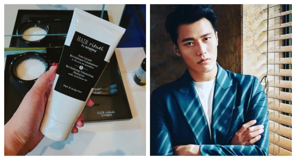 狼系霸氣總裁張睿家：「做了總裁油頭造型，每天都要潤髮完才能洗頭。」