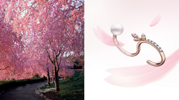 話題性100%的最熱珠寶趨勢！春日賞花專屬的櫻花金女孩LOOK，絕對是閨蜜們必需跟上的大勢風潮！