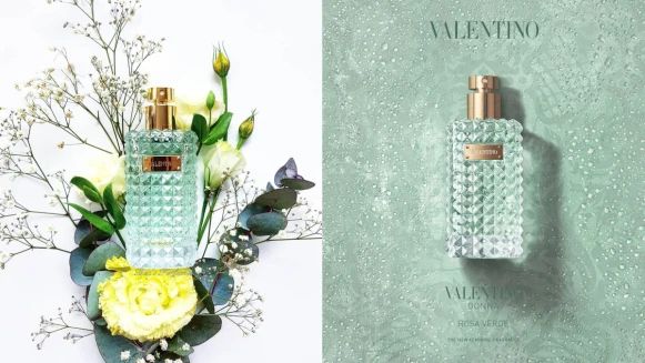 一朵清新脫俗又神秘難測的綠色玫瑰 VALENTINO香氛新成員DONNA輕漾女性淡香水