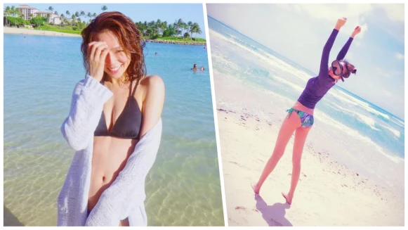 最滿意自己筆直的長腿，夏于喬「從小到大都有完美大腿縫」後天美體保養學她這樣做