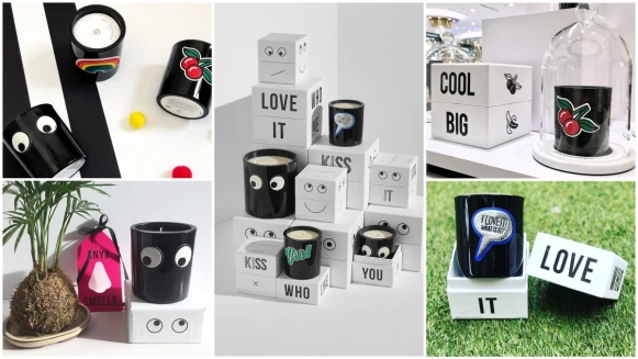 搞怪系香氛超療癒！英國時尚品牌Anya Hindmarch推出Anya Smells香氛蠟燭