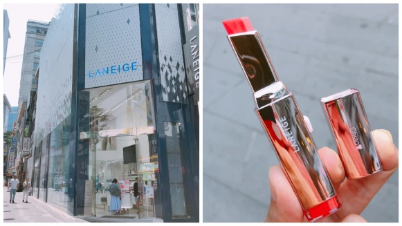 韓國首爾必逛這4間美妝旗艦店隱藏版的服務，蘭芝雙色唇膏、innisfree面膜、雪花秀禮物包裝、IOPE肌膚檢測通通可以量身訂製