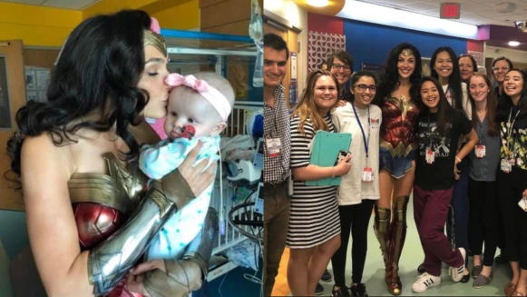 那畫面太美!《神力女超人2》加州趕工熱拍,蓋兒加朵兒童醫院出任務!