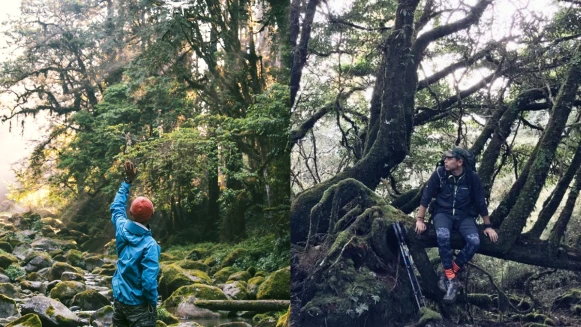 爬山是一種重開機的療癒！岳界型男Marc，「我很喜歡靜靜走在山裡面跟自己對話。」