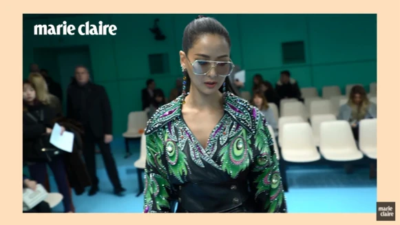 孫芸芸霸氣踩場，Gucci 古馳2018秋冬大秀玩變種手術【米蘭時裝週】