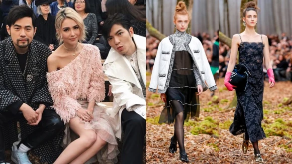 【巴黎時裝週】跟周董、昆凌、蕭敬騰一起看秀！CHANEL秋冬大秀把巴黎大皇宮變成森林仙境