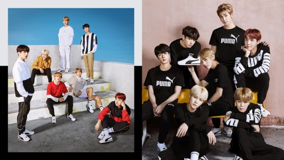 粉絲們尖叫吧！PUMA與BTS防彈少年團攜手聯名全新球鞋、運動系列