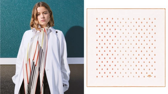 跟巴黎女孩學絲巾穿搭術！12種讓你意想不到的愛馬仕絲巾原來可以這樣玩