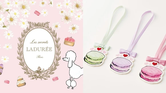 馬卡龍、馬芬蛋糕的印花小吊飾太可愛！UNIQLO與法國糕點茶室Les secrets LADURÉE推出UT系列童裝