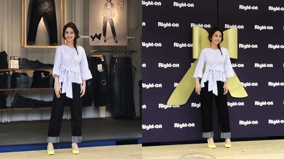 今夏必穿丹寧褲款就是吊帶褲！楊丞琳登Right-on華山快閃店教穿搭