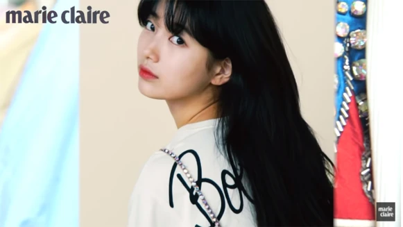 【四月封面預告】國民母胎美女秀智SUZY (수지) ，完全零修片的美肌甜笑全紀錄!【Cover Story】