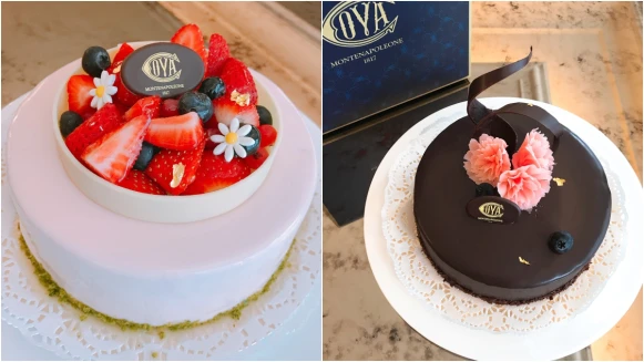 粉嫩嫩草莓慕斯吃起來酸酸甜甜好清爽！米蘭傳奇甜點COVA推出「莓好時光」、「巧馨」2款母親節蛋糕