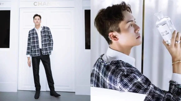 Chanel COCO CRUSH體驗展北京登場！陳偉霆一身帥裝重現陸劇《南方有喬木》男主造型