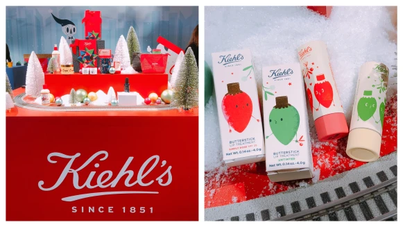 手牽手護唇膏、星星化妝包…Kiehl’s 2018 聖誕限量系列搶先登場!紐約插畫家Bannecker的Holiday ColLection很可以