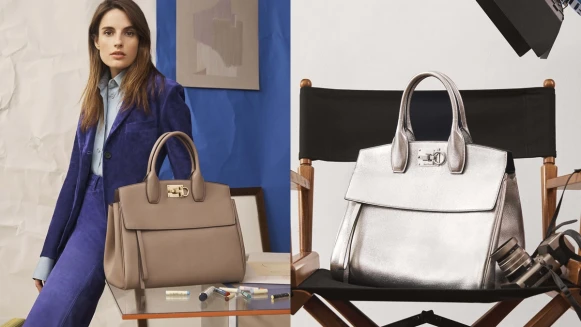 大容量的時髦通勤包首選！Salvatore Ferragamo推出全新Studio Bag向品牌創始人致敬