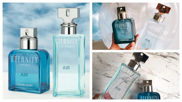 透明空氣中傳遞著純淨無瑕的愛戀香氛~Calvin Klein永恆男女對香全新力作--永恆純淨男性淡香水/永恆純淨女性淡香精