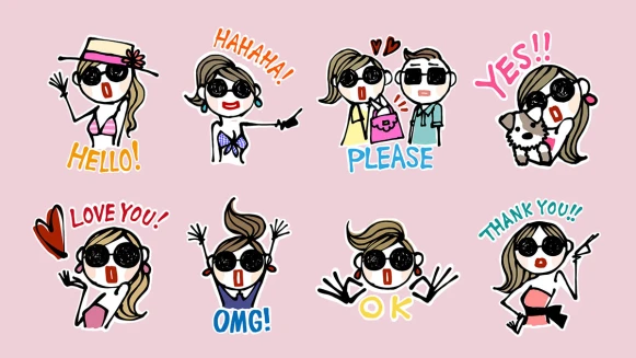 時尚迷一定要下載！H&amp;M與日本藝術家Daichi Miura推出超萌LINE貼圖