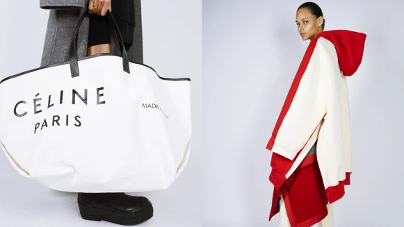 除了CÉLINE透明手袋，下一個你該收藏的Phoebe Philo最終回新包就是這個帆布托特袋！
