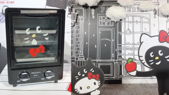 非收集不可的三方聯名！Hello Kitty x NYA x屈臣氏推出5款黑白潮流的集點贈品