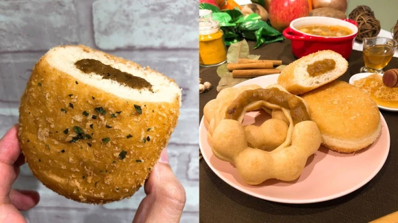 鹹版甜甜圈新登場！Mister Donut推出2款咖哩口味波堤、巧貝