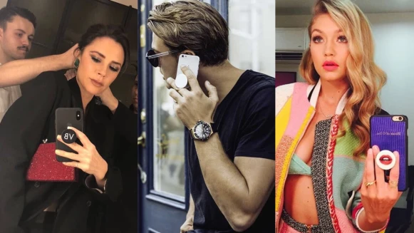 超模Gigi Hadid、貝嫂Victoria beckham都愛用！美國No.1時髦多功能手機架「PopSockets泡泡騷」台灣上市