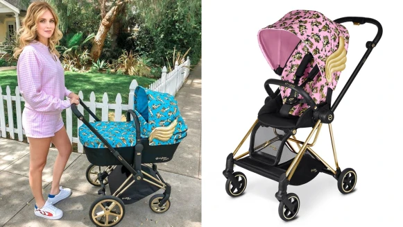 台灣只在這裡買得到！Jeremy Scott聯名Cybex推出天使嬰兒車，超萌圖案連大人都融化