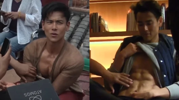 身材好到男生都讚嘆！彭于晏超壯腹肌，連導演姜文都忍不住大摸