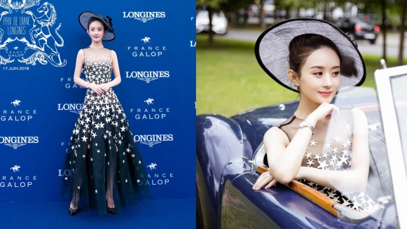 趙麗穎：優雅就是保持真誠。面對任何人都能坦誠相對，面對失敗能平靜接受並勇於再次嘗試挑戰！