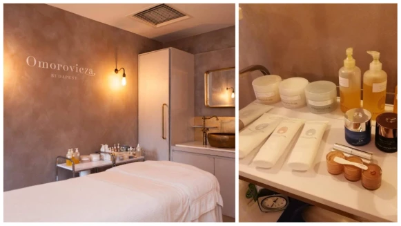 【Vicky Lin 旅英彩妝世界】倫敦也能體驗正宗布達佩斯Spa，享受Omorovicza質感溫馨的Racz水療浴場