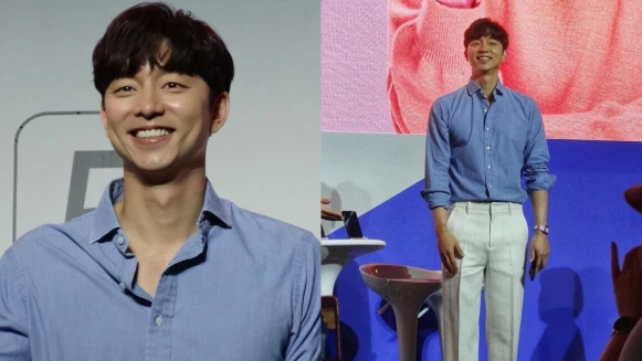 熱到解開胸前2顆鈕扣!184孔劉再秀完美長腿,英文重現廣告台詞耳朵懷孕