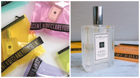 Jo Malone London經典的青檸羅勒與柑橘推出頭髮、身體兩用的「香氛髮膚油」