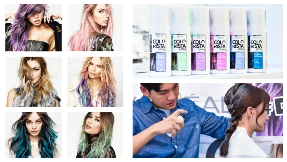 夢幻獨角獸色不用漂也能染！日韓超夯巴黎萊雅2款一日變色染劑，想怎麼變就怎麼變！