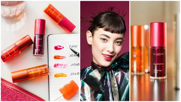 喝咖啡杯緣不留唇印、持久不掉色！克蘭詩超生火新品「親親水唇彩系列」維持一整天唇妝好氣色