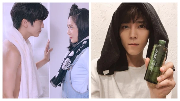 好害羞！Bii畢書盡NARUKO廣告全裸撩妹 引起粉絲少女心瘋狂噴發