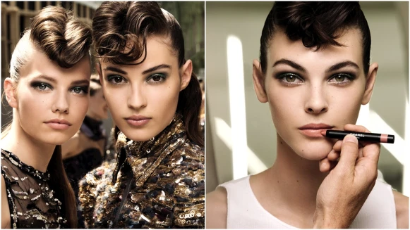 強調重點眼妝、清新裸唇！CHANEL 2018秋冬高級訂製系列秀場連妝容都超浪漫