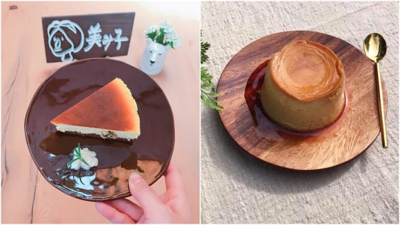 以閃電速度被預訂完的手煮焦糖乳酪布丁可遇不可求！宜蘭羅東的「美美子みみこ手作甜食」還有蘭姆葡萄微醺CHEESE CAKE不能錯過