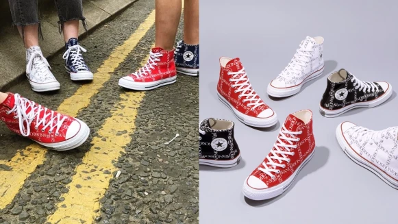 Converse最新聯名再一發！聯手設計金童JW Anderson推出字樣高筒帆布鞋