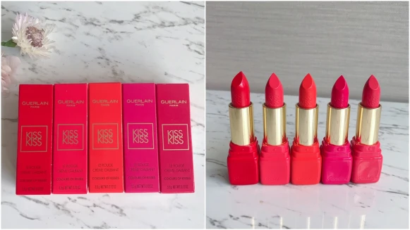 把黑管換成夢幻的粉嫩外殼！法國嬌蘭推出限量版「KISSKISS法式之吻唇膏」看起來更加浪漫