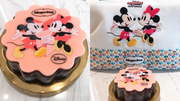 這個米奇、米妮保冷袋太可愛！Häagen-Dazs再推限量迪士尼冰淇淋月餅禮盒