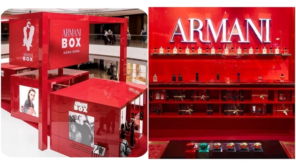 ARMANI BOX終於要來台灣啦！亞曼尼精品美妝全球巡迴快閃店第10站在台北，8/16起開賣限定唇膏#405與櫻花粉氣墊，還有林志玲擔任開幕嘉賓