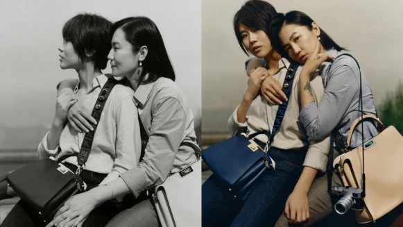 「有時候我就像個孩子，需要女兒來照顧我。」高原、女兒竇佳媛與Fendi的快問快答