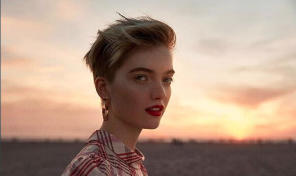 中性模特Ruth Bell，優雅美麗的同時又酷帥的讓人著迷！