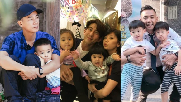 演藝圈帥爸與他們的人氣萌娃,祝福全天下的爸爸們父親節快樂~